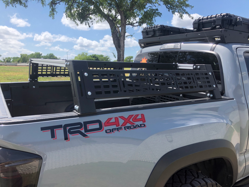 Toyota Tacoma Bed Racks - Short Bed Tall Height - Cali Raised LED - Overland - `05-`23